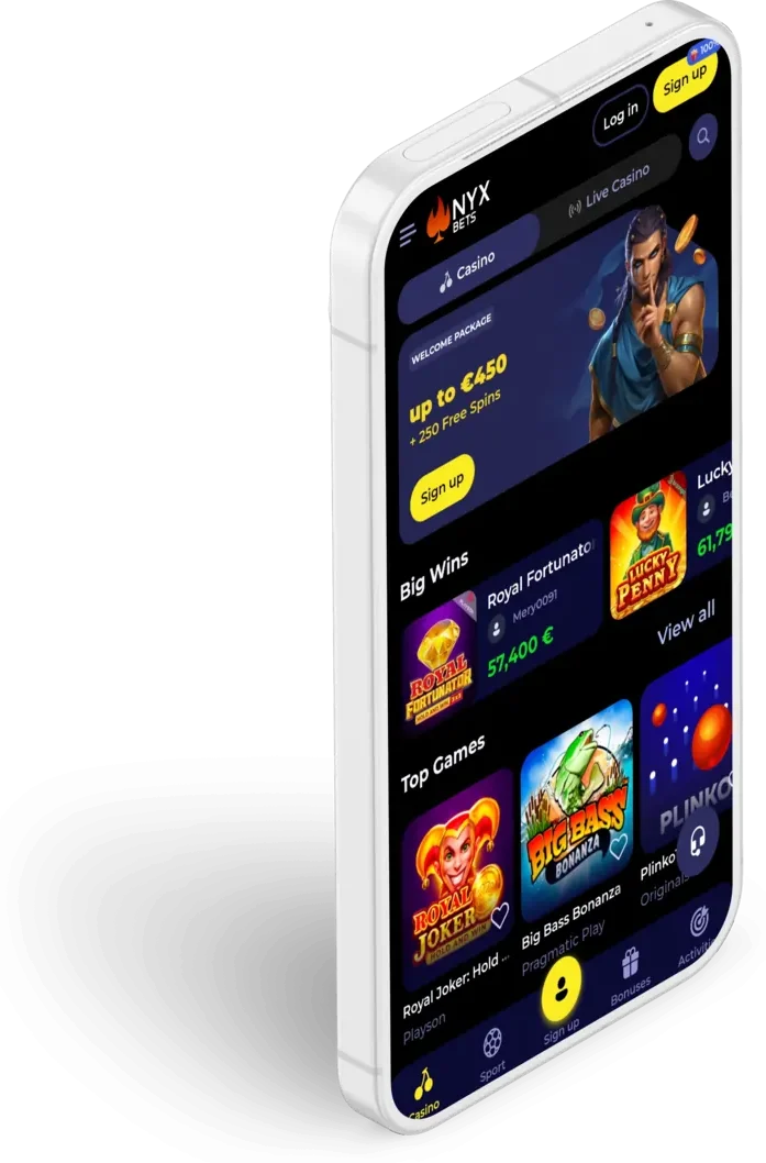 Nyxbets Casino App